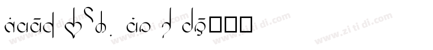 Barrel Of A Gun 3 Re字体转换